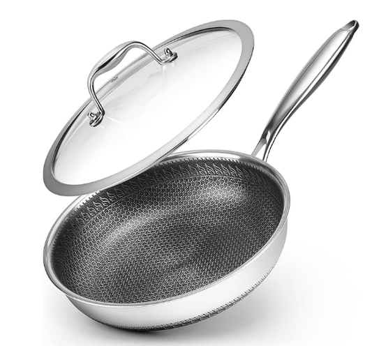 FREE 10.5 inch Frying Pan Nonstick with Lid